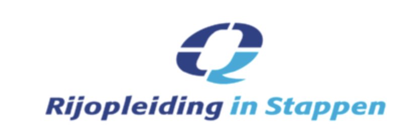 Logo van de Rijopleiding in Stappen, de RIS methode van het CBR